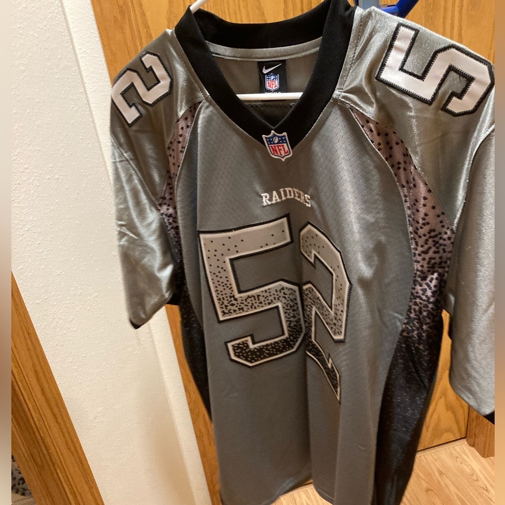 Raiders Mack football jersey